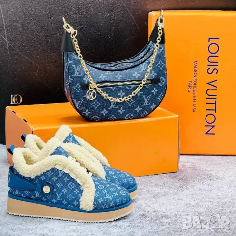 дамски маратонки и чанта louis vuitton , снимка 1 - Чанти - 48398960