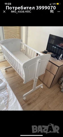 Бебешко легло-люлка + матрак