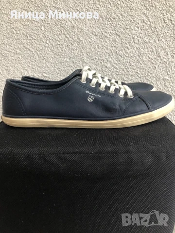 Дамски кецове GANT- естествена кожа, снимка 7 - Кецове - 51216855