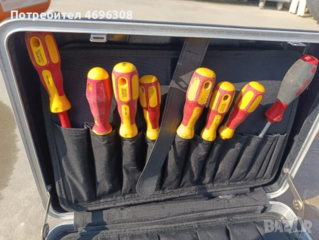 куфар за електричари , снимка 8 - Куфари с инструменти - 53976591