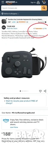 TourBox NEO: Универсален Контролер за Обработка на Снимки и Видео + Калъф , снимка 2 - Джойстици и геймпадове - 53288248