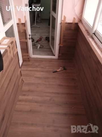 Монтаж на ламинат и ламперия , снимка 11 - Ламиниран паркет и подложки - 52959148