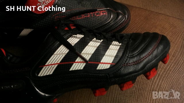 ADIDAS PREDATOR размер EUR 40 2/3 / UK 7 бутонки естествена кожа 32-11-S, снимка 4 - Футбол - 53047180