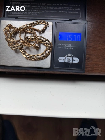 Дамски златен синджир 14 к 585 15.30гр, снимка 3 - Колиета, медальони, синджири - 54079056