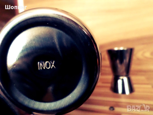 Бар сет от инокс - аксесоари за коктейли, шейкър, снимка 17 - Други - 37140185