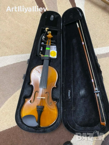 Stagg VN 4/4 Сунбурст Акустична цигулка плюс магаре марково  вижда се 150 евро, снимка 4 - Други музикални жанрове - 53840291