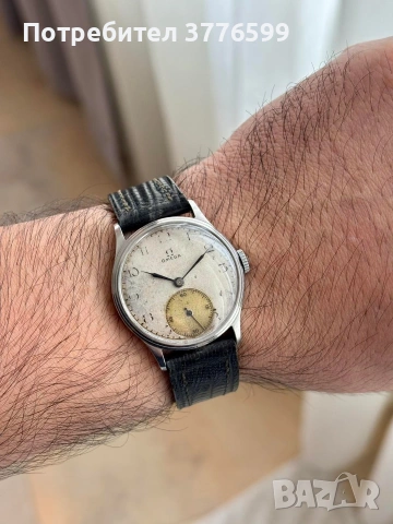 Omega small second cal. 30T2 винтидж часовник, снимка 6 - Мъжки - 53592610