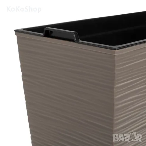 Висока кашпа-55x18x36 см./правоъгълна кашпа/висока правоъгълна кашпа, снимка 4 - Саксии и кашпи - 50250423