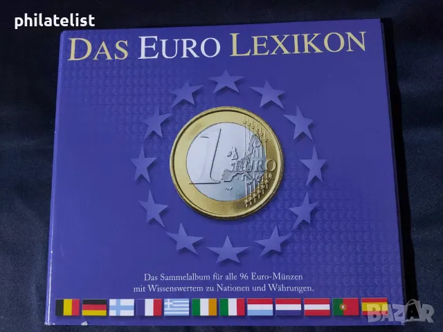 Комплект / албум от 10 евро серии – първите членки на Евро зоната, снимка 1 - Нумизматика и бонистика - 46911150