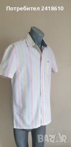 Tommy Hilfiger Pique Cotton Classic Fit Mens Size M ОРИГИНАЛ! НОВО! Мъжка Риза!, снимка 3 - Ризи - 45423835