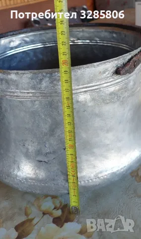 Стар бакър, снимка 2 - Декорация за дома - 49257071