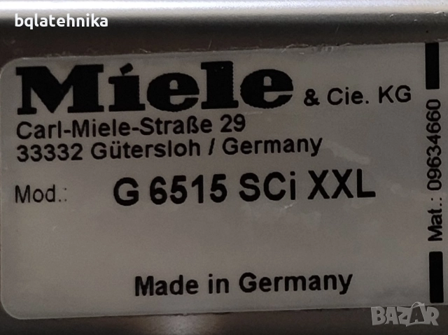 широка миялна Miele, снимка 11 - Съдомиялни - 52411064