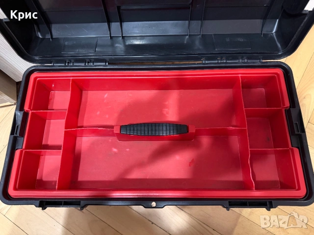 Куфар за инструменти с органайзер., снимка 7 - Куфари с инструменти - 53771833
