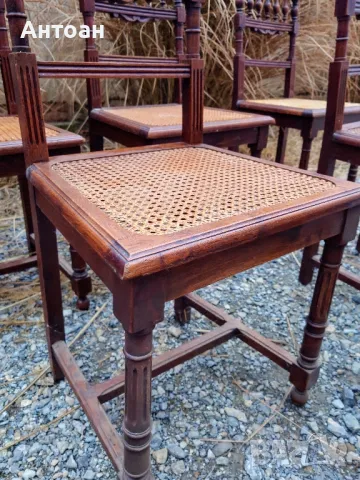 Антични столове - Хенри II -Франция , снимка 2 - Антикварни и старинни предмети - 49852214