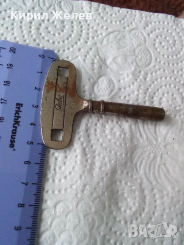 Ключ за стенен часовник 51906, снимка 5 - Антикварни и старинни предмети - 53137751