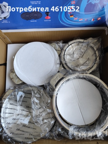 Нов луксозен комплект съдове за готвене , снимка 5 - Прибори за хранене, готвене и сервиране - 52665178