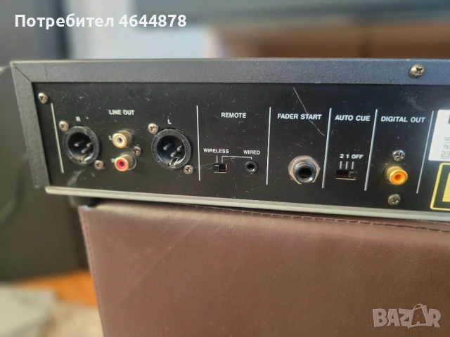 Продавам Tascam CD-401 MK II, снимка 4 - Аудиосистеми - 54241762