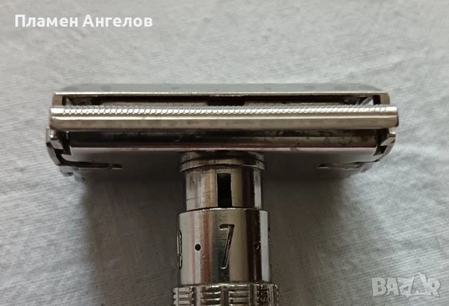 Стара самобръсначка "Gillette Super Adjuatable , снимка 9 - Други ценни предмети - 53059362