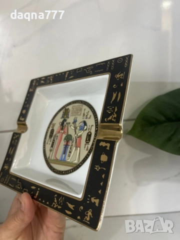 Великолепен пепелник с тема от египетската митология FM Фатхи Махмуд., снимка 15 - Антикварни и старинни предмети - 52822018