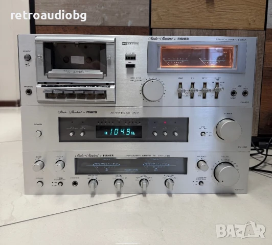 🔊Ретро аудио сет Fisher - дек, усилвател и тунер - Made in Japan🔊, снимка 2 - Аудиосистеми - 50573301