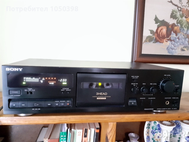 Дек SONY TC - K611S - Долби S -Три глави и три мотора- Японски Перфектен