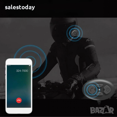 Слушалки за Каска с Bluetooth, снимка 4 - Аксесоари и консумативи - 53910803