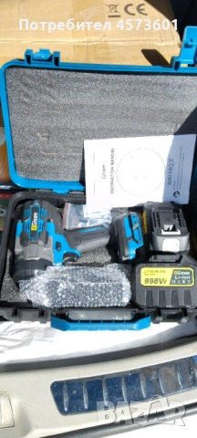 Гайковерт GISAM 2800 Nm, Безчетков мотор!, снимка 4 - Други инструменти - 52405178