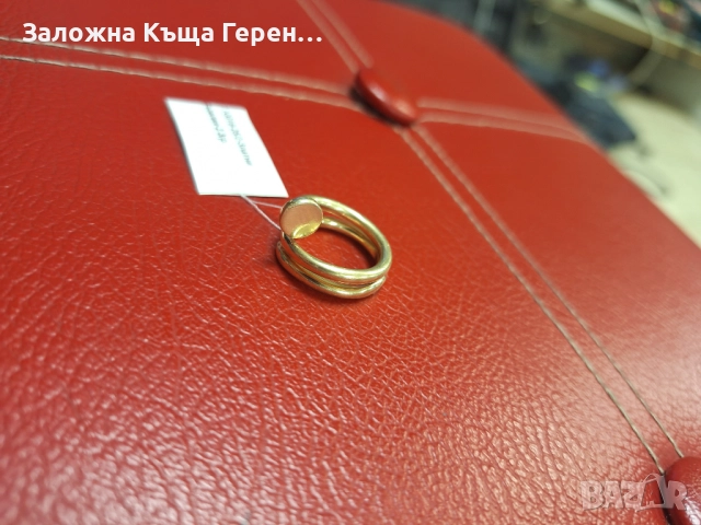 Златен пръстен 2,3гр.14к, снимка 3 - Пръстени - 52989540