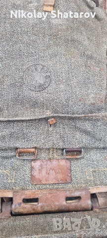Стара военна раница , снимка 5 - Антикварни и старинни предмети - 51703442