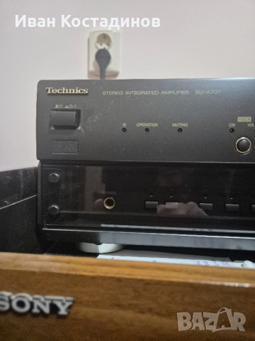 интегриран усилвател Technics su a707, снимка 6 - Ресийвъри, усилватели, смесителни пултове - 52339024