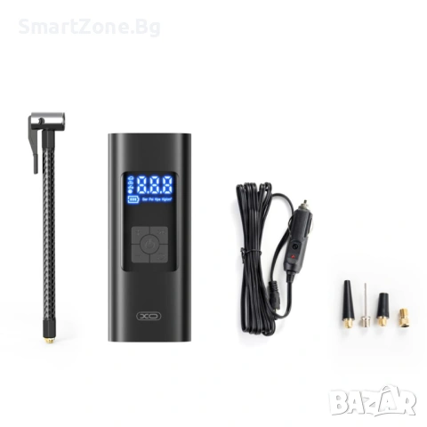 Компресор 12V / WIreless с батерия 6000mAh Inflatable Inflator Pump /черен/ - CZ012, снимка 3 - Аксесоари и консумативи - 53224342