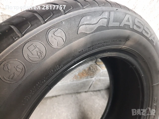 4 броя летни гуми 195/60/15 марка Lassa, снимка 7 - Гуми и джанти - 50677866