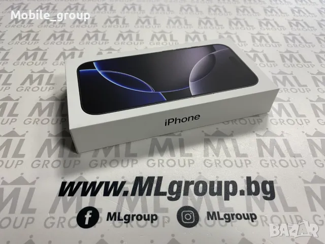 #MLgroup предлага iPhone 16Pro 256GB, нов., снимка 2 - Apple iPhone - 48266174