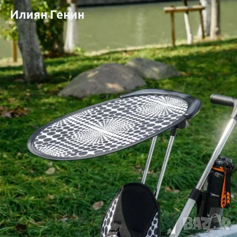 Детска триколка HOMCOM 6 в 1 с лост за бутане, сенник, колан, снимка 4 - Детски велосипеди, триколки и коли - 53437599