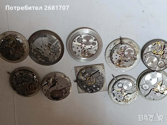 механизъм от механични руски часовници , снимка 4 - Мъжки - 54161039
