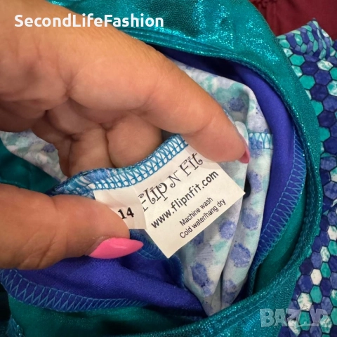 Детско трико за гимнастика, акробатика, йога 14 г., снимка 6 - Художествена гимнастика - 52502533