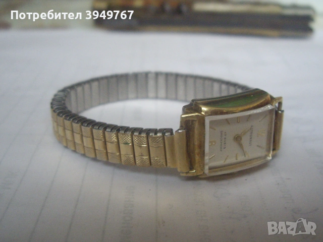 Стар дамски  позлатен часовник., снимка 3 - Дамски - 53951639