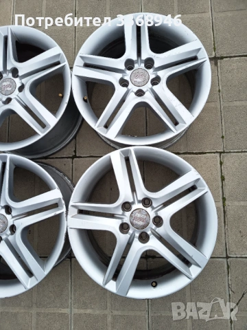 Джанти SEAT 17" 5X112 LEON ALTEA Сеат Алтеа леон, снимка 4 - Гуми и джанти - 54072509