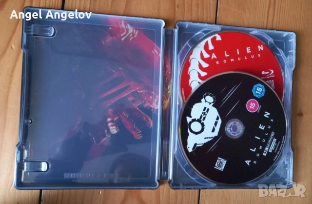 Alien Romulus (2024) 4K Blu-ray Limited Edition Steelbook цена 75лв(38,46€) без български субтитри, снимка 5 - Blu-Ray филми - 53240060