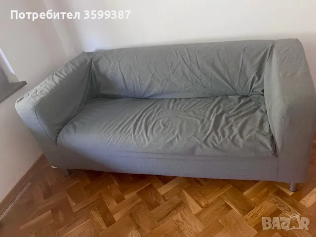 Двуместен диван IKEA, снимка 3 - Дивани и мека мебел - 46942158