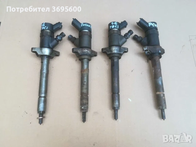 Дизелови дюзи дюза помпа високо налягане гнп Ford Focus MK2 1.6 TDCI Форд Фокус МК2 ТДЦИ, снимка 2 - Части - 53778091