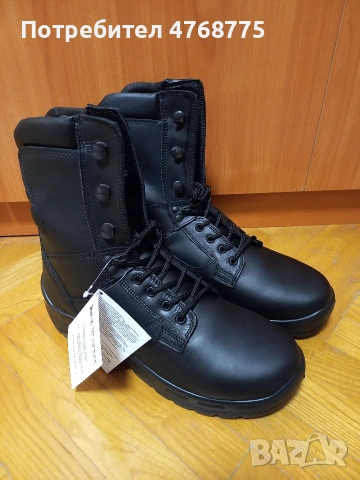 кубинки зимни тип "полицейски" - естествена кожа, снимка 3 - Мъжки боти - 53874094