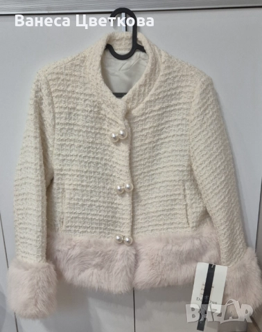 Късо палто чисто ново