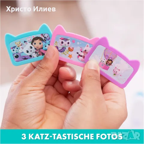 Детска играчка Gabbys Dollhouse Камера Кити фотоапарат Котешка къща, снимка 8 - Образователни игри - 48991525