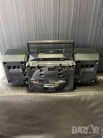 	JVC-PCV2 VINTAGE RETRO BOOMBOX радио касетофон, снимка 7 - Радиокасетофони, транзистори - 54133604