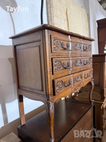 Класически скрин в стил Луи XV - масивно дърво, снимка 2 - Скринове - 52834962