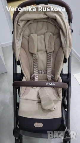 Количка Cybex Balios S Lux Almond Beige, снимка 3 - Детски колички - 53037678