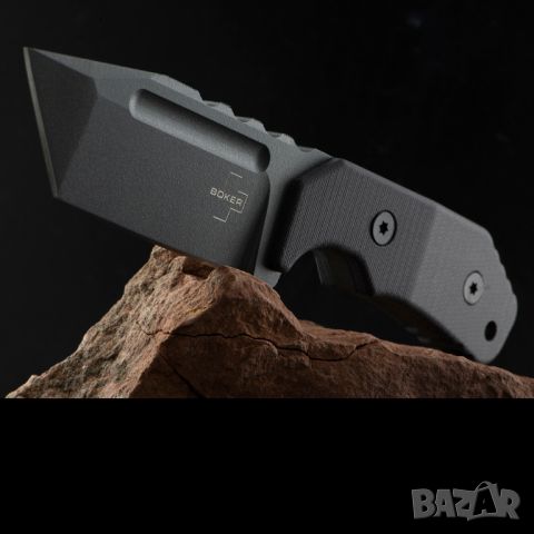 Нож Boker LITTLE DVALIN Black Tanto, снимка 2 - Ножове - 46275998