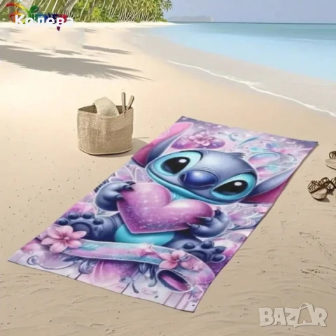 Плажна кърпа "Стич", снимка 2 - Хавлиени кърпи - 51021774