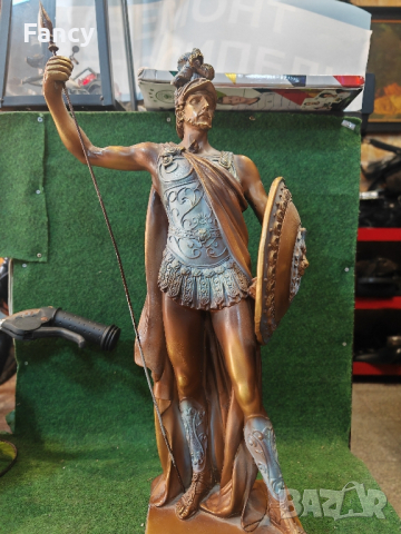 Статуетка римски войн 53/28 см, снимка 5 - Антикварни и старинни предмети - 45018863